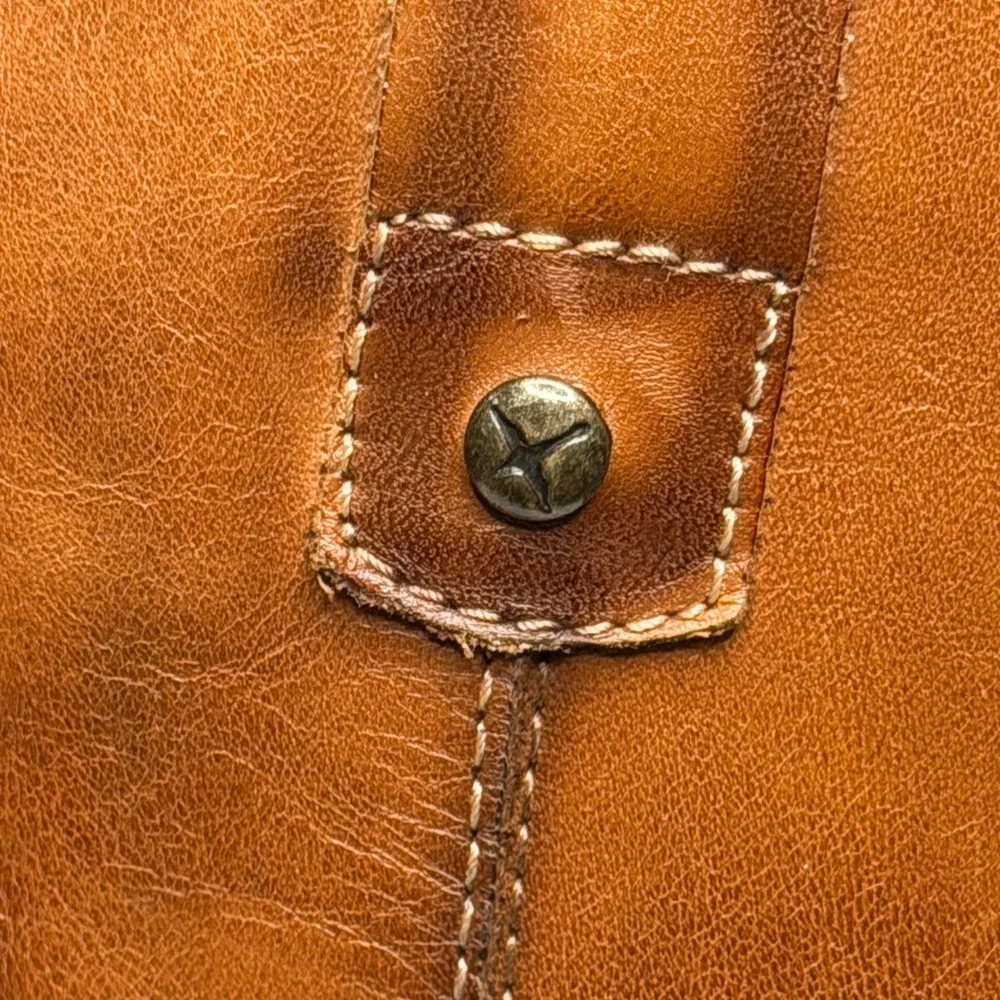 Pikolinos Tall Riding Boots Women 40 Cognac Brown Leather Back Zip Equestrian